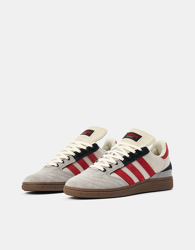 adidas Busenitz Skate Shoes - Clear Brown/Better Scarlet/Gum