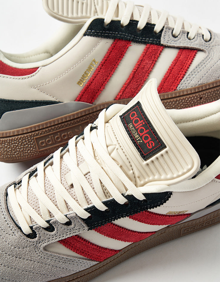 adidas Busenitz Skate Shoes - Clear Brown/Better Scarlet/Gum