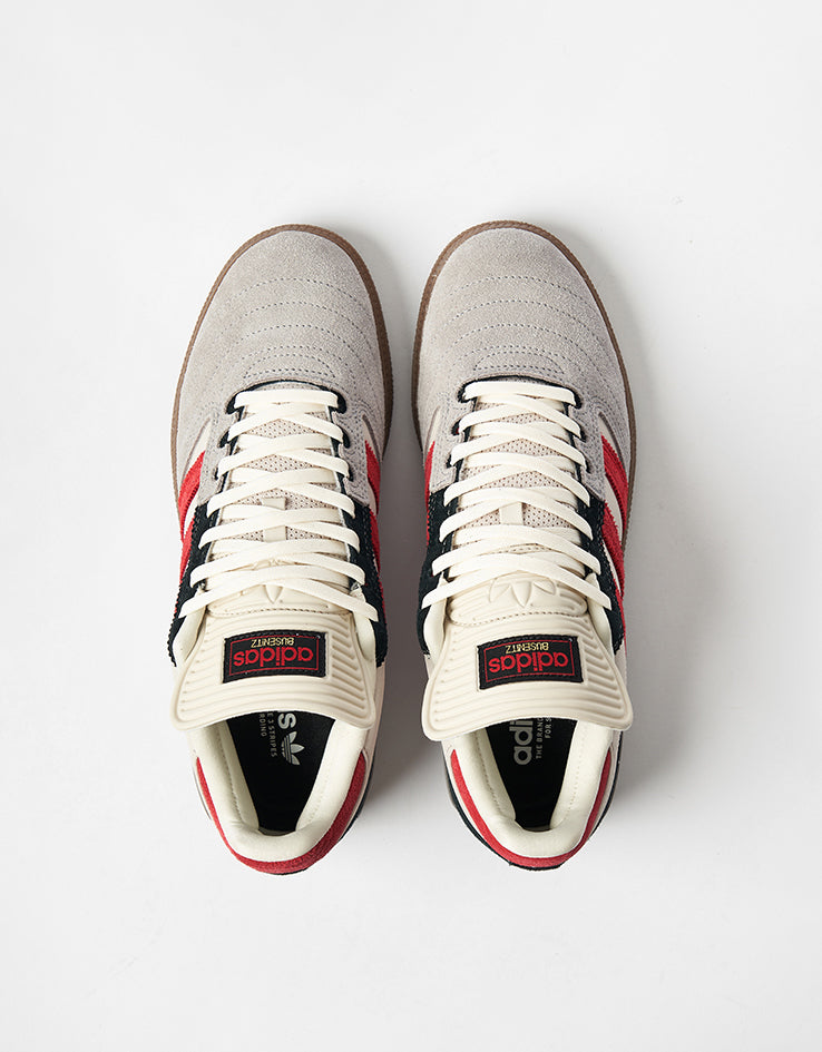 adidas Busenitz Skate Shoes - Clear Brown/Better Scarlet/Gum