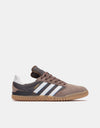 adidas Busenitz Indoor Super Skate Shoes - Earth Strata/Crystal White/Charcoal