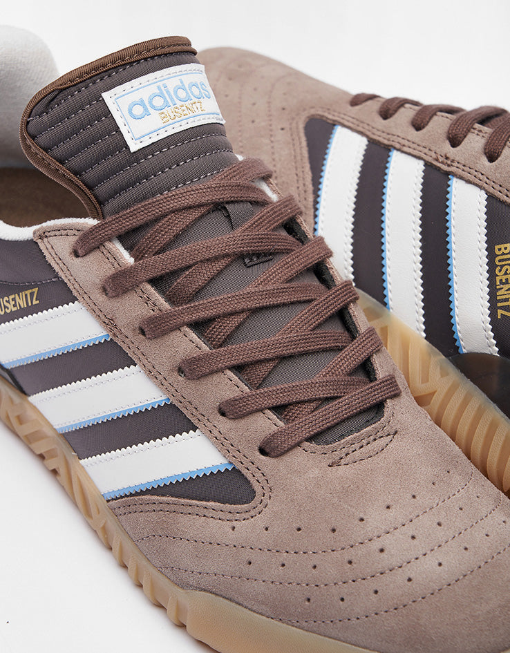 adidas Busenitz Indoor Super Skate Shoes - Earth Strata/Crystal White/Charcoal