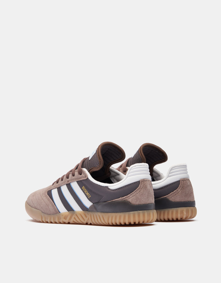 adidas Busenitz Indoor Super Skate Shoes - Earth Strata/Crystal White/Charcoal