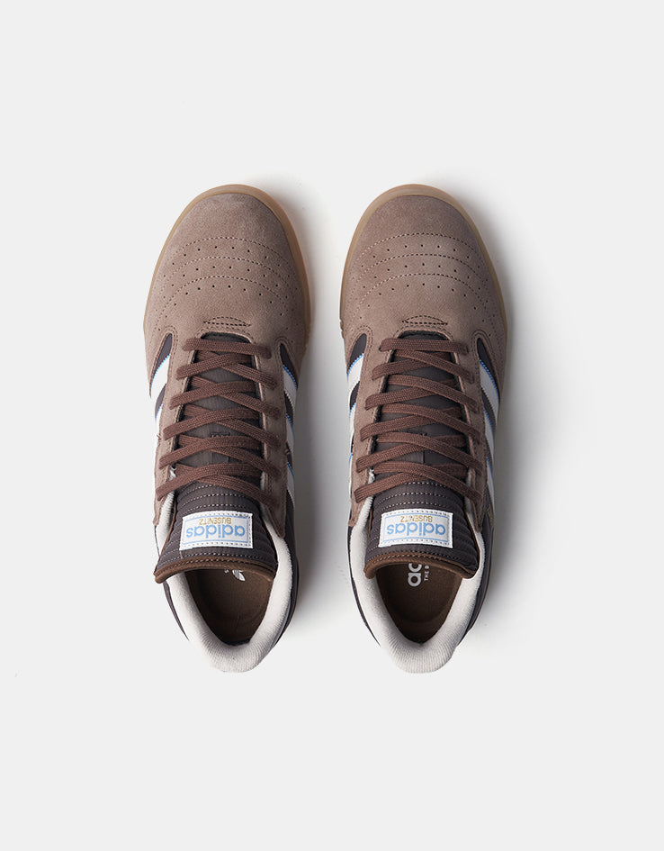 adidas Busenitz Indoor Super Skate Shoes - Earth Strata/Crystal White/Charcoal