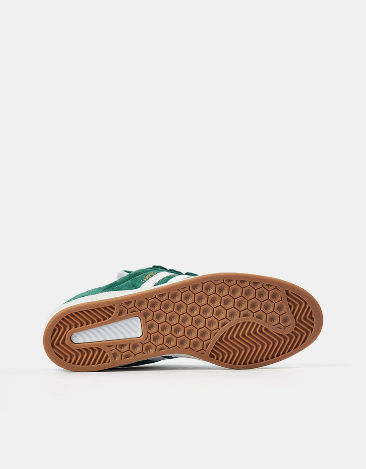 adidas Campus ADV Skate Shoes - Collegiate Green/White/White