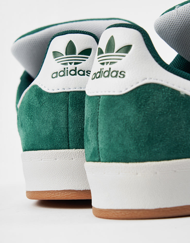 adidas Campus ADV Skate Shoes - Collegiate Green/White/White