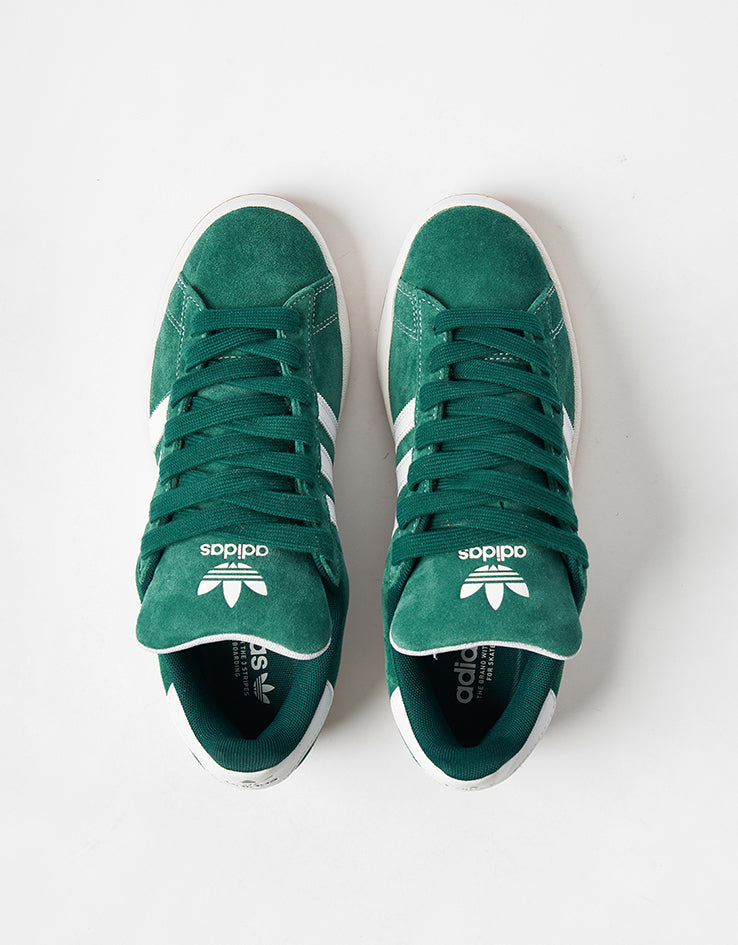 adidas Campus ADV Skate Shoes - Collegiate Green/White/White