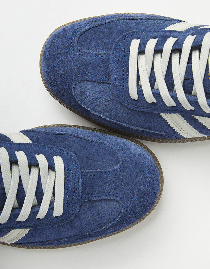 adidas Samba ADV Skate Shoes - Dark Blue/Grey/Gum