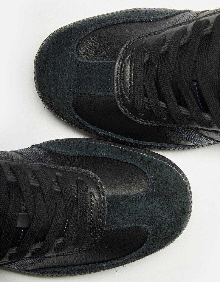 adidas Samba ADV Skate Shoes - Core Black/Core Black/Team Royal Blue