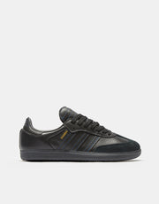 adidas Samba ADV Skate Shoes - Core Black/Core Black/Team Royal Blue