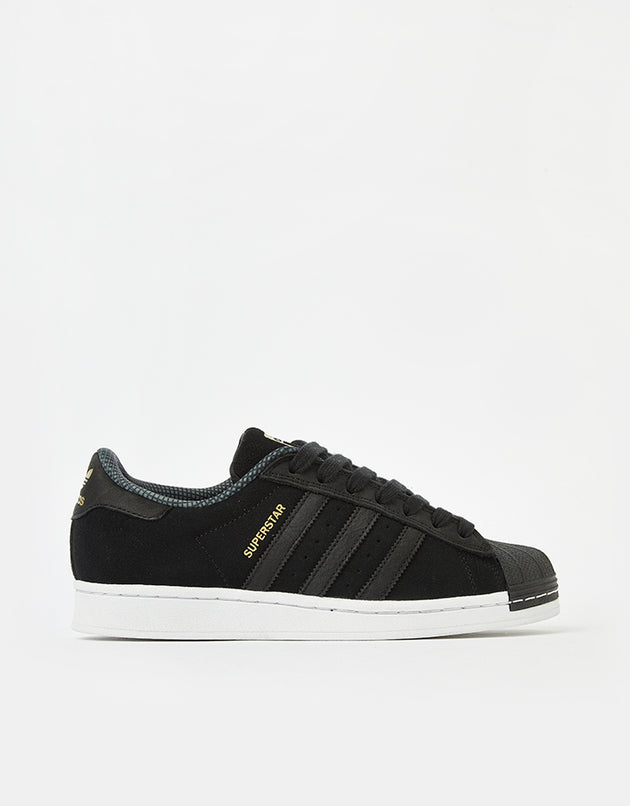adidas Superstar ADV Skate Shoes - Core Black/Core Black/White