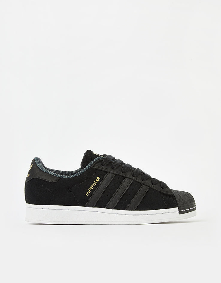 adidas Superstar ADV Skate Shoes - Core Black/Core Black/White