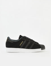 adidas Superstar ADV Skate Shoes - Core Black/Core Black/White
