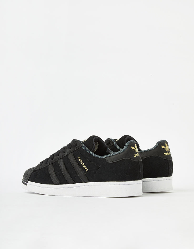 adidas Superstar ADV Skate Shoes - Core Black/Core Black/White
