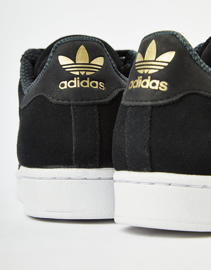 adidas Superstar ADV Skate Shoes - Core Black/Core Black/White