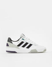 adidas Tekkira Cup Skate Shoes - White/Core Black/Aurora Plum