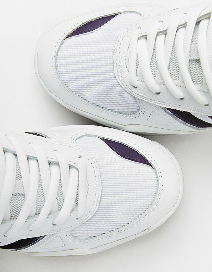 adidas Tekkira Cup Skate Shoes - White/Core Black/Aurora Plum