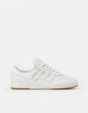 adidas Tyshawn II Skate Shoes - White/White/Gum
