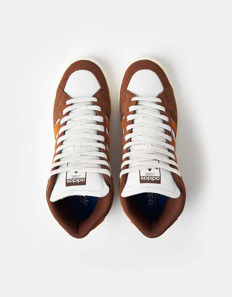 adidas Superskate Skate Shoes - Preloved Brown/Rustic Orange/Crystal White