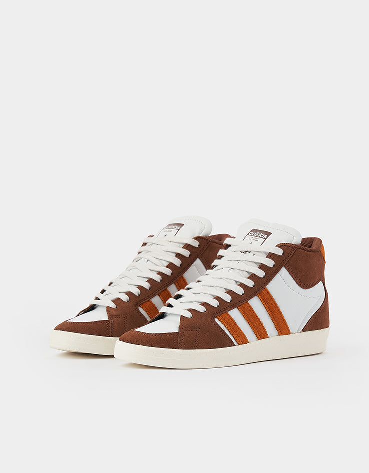 adidas Superskate Skate Shoes - Preloved Brown/Rustic Orange/Crystal White