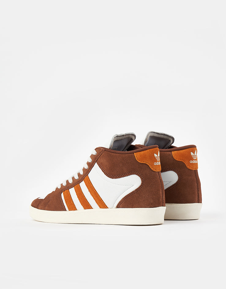 adidas Superskate Skate Shoes - Preloved Brown/Rustic Orange/Crystal White