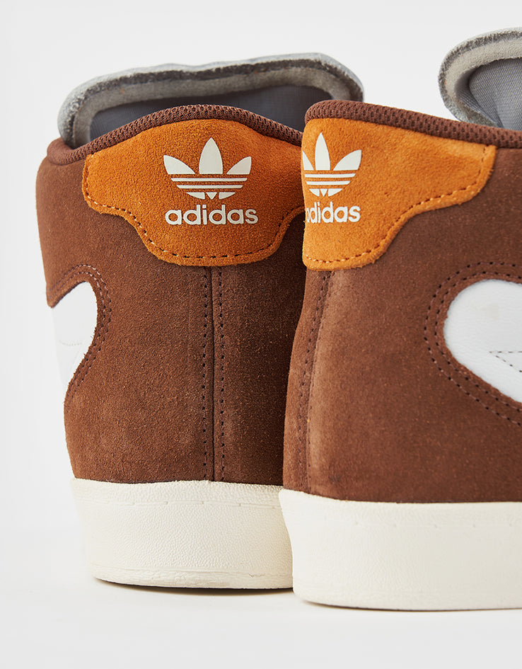 adidas Superskate Skate Shoes - Preloved Brown/Rustic Orange/Crystal White