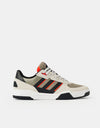 adidas Tekkira Cup Skate Shoes - Orbit Grey/Core Black/Solar Red