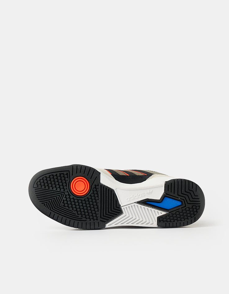 adidas Tekkira Cup Skate Shoes - Orbit Grey/Core Black/Solar Red