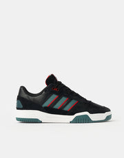 adidas Tekkira Cup Skate Shoes - Core Black/Preloved Teal/Better Scarlet