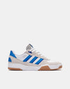 adidas Tekkira Cup Skate Shoes - White/Bright Blue/Lucid Blue