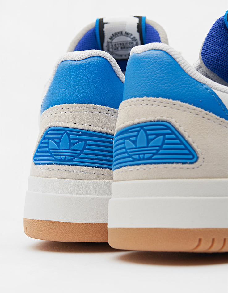 adidas Tekkira Cup Skate Shoes - White/Bright Blue/Lucid Blue