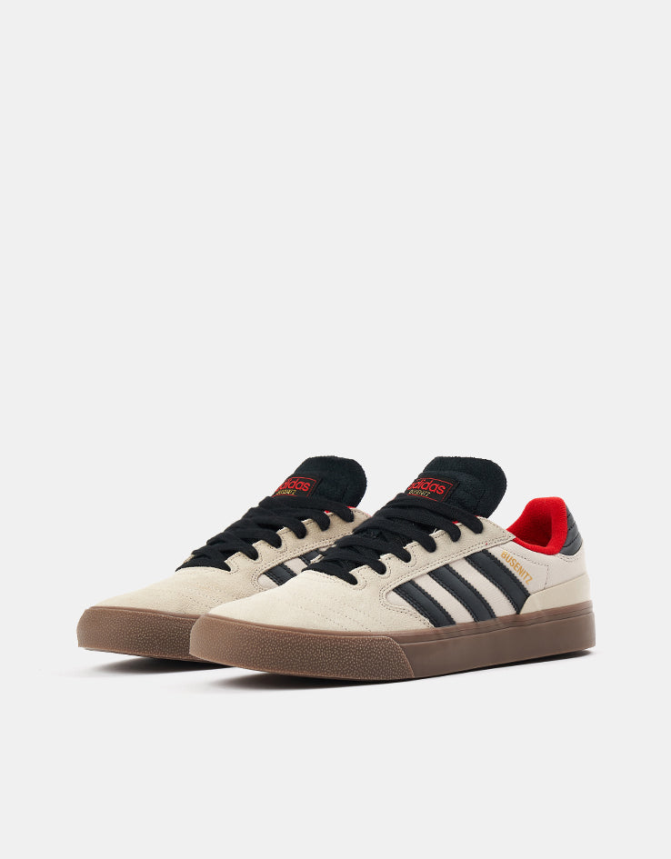 adidas Busenitz Vulc II Skate Shoes - Clear Brown/Core Black/Gum