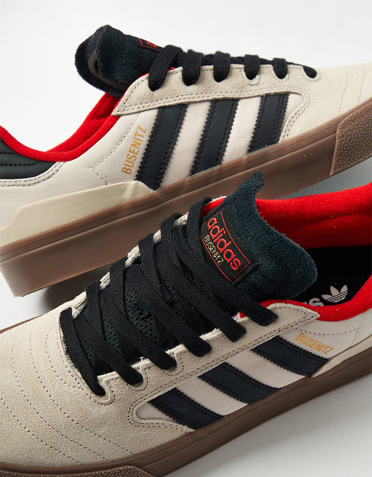 adidas Busenitz Vulc II Skate Shoes - Clear Brown/Core Black/Gum