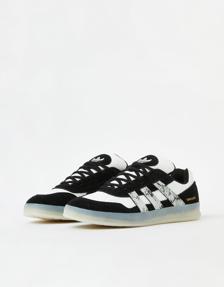 adidas x Gustav Tønnesen Aloha Super Skate Shoes - Core Black/White/Chalk White