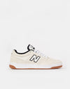 New Balance Numeric 480 Skate Shoes - White/Black/Gum