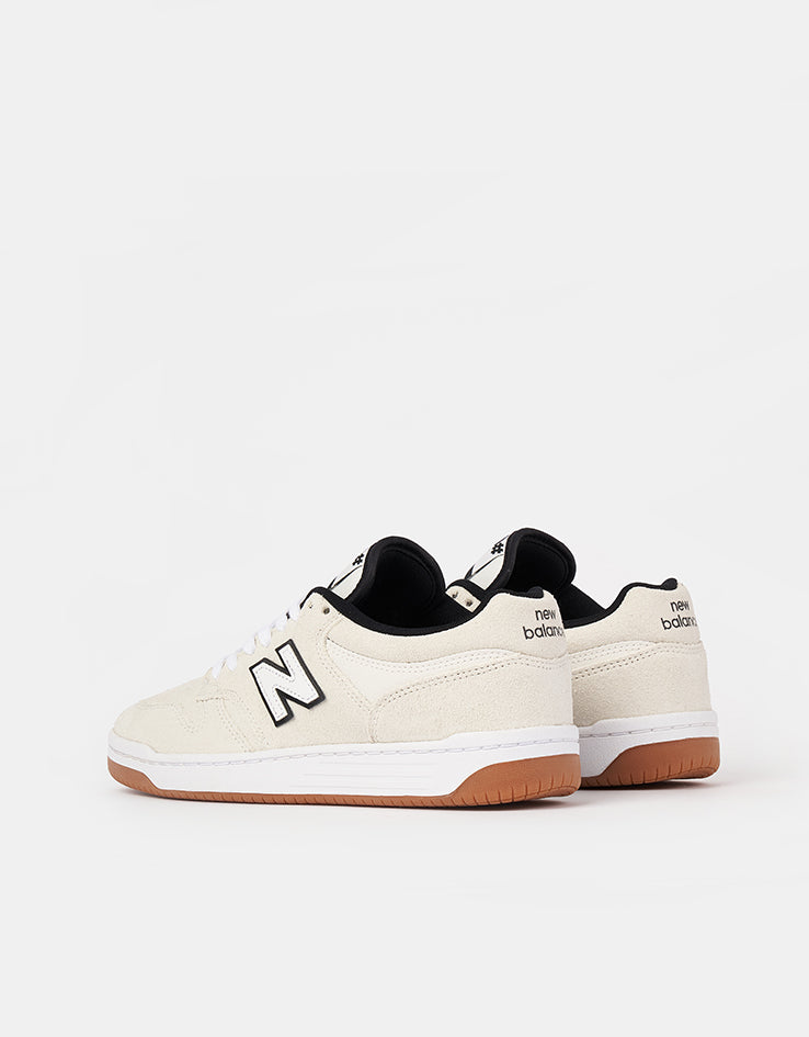 New Balance Numeric 480 Skate Shoes - White/Black/Gum