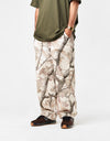 Route One Super Baggy Canvas Pants - Tree Camo (Brown)