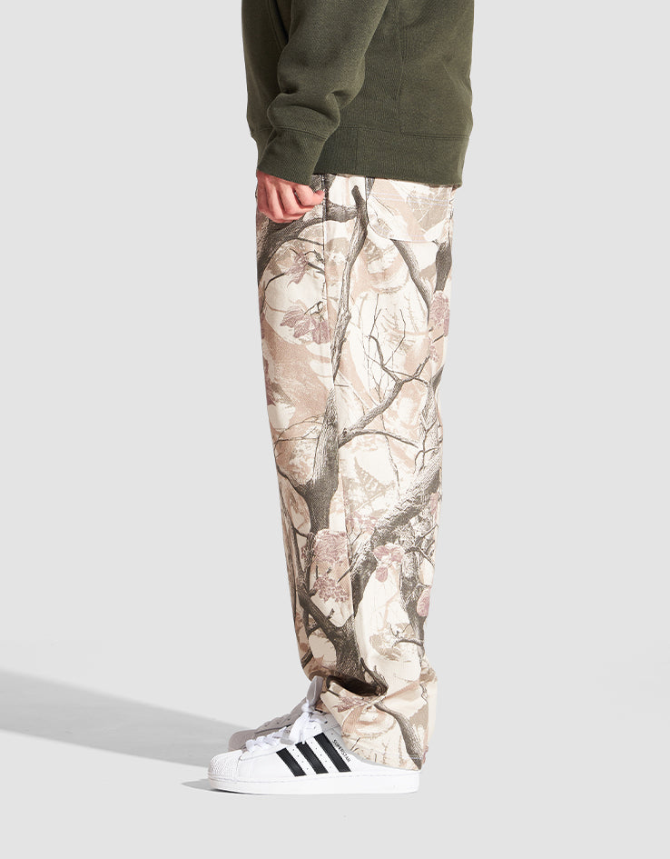 Route One Super Baggy Canvas Pants - Tree Camo (Brown)