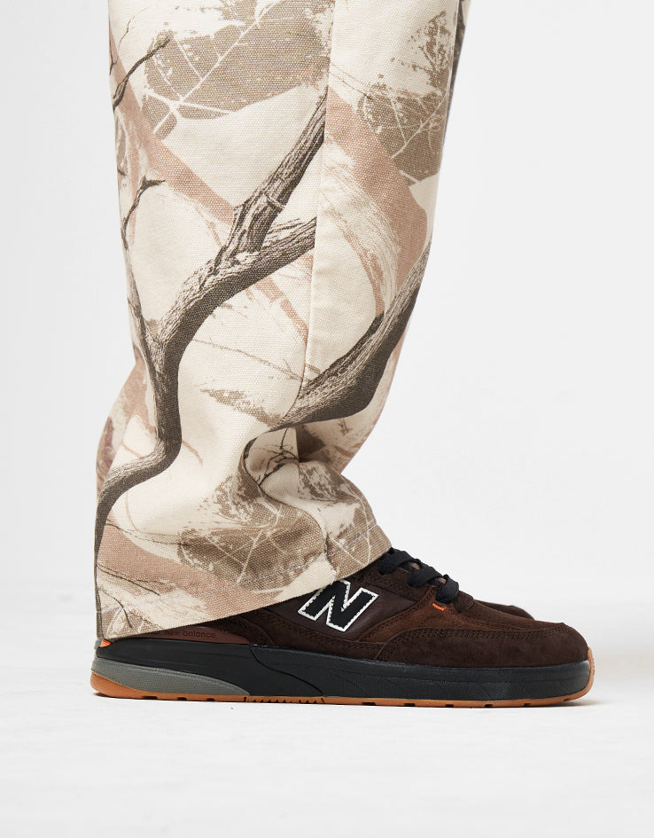Route One Super Baggy Canvas Pants - Tree Camo (Brown)