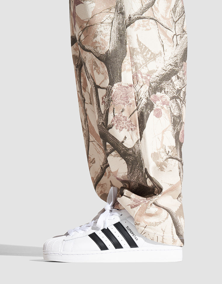 Route One Super Baggy Canvas Pants - Tree Camo (Brown)