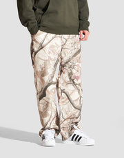 Route One Super Baggy Canvas Pants - Tree Camo (Brown)