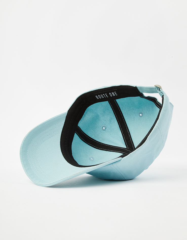 Route One Blossom Dad Cap - Sky Blue
