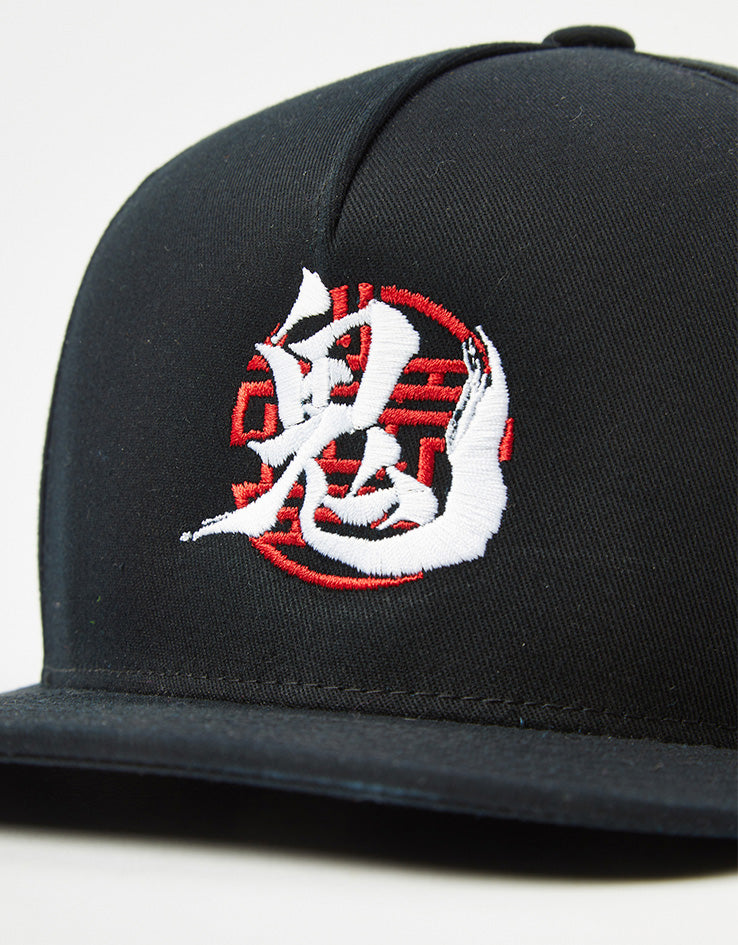 Route One Oni Snapback Cap - Black