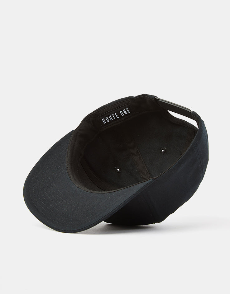 Route One Oni Snapback Cap - Black