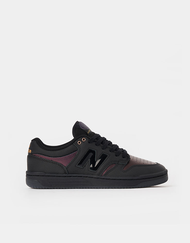 New Balance Numeric x Bronze 56k 480 Skate Shoes - Black/Black
