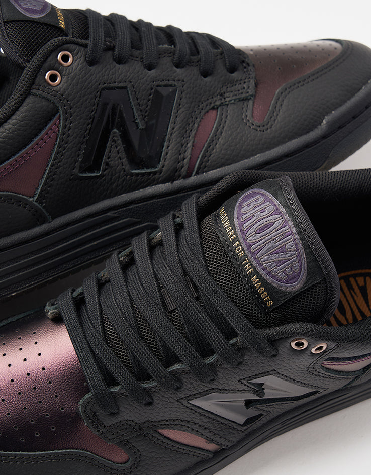 New Balance Numeric x Bronze 56k 480 Skate Shoes - Black/Black