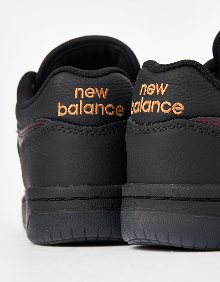 New Balance Numeric x Bronze 56k 480 Skate Shoes - Black/Black