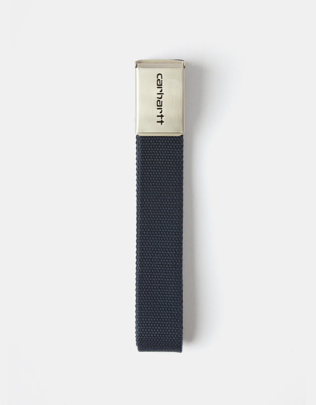 Carhartt WIP Chrome Clip Web Belt - Air Force Blue