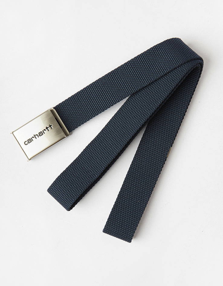 Carhartt WIP Chrome Clip Web Belt - Air Force Blue