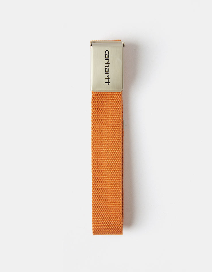 Carhartt WIP Chrome Clip Web Belt - Redhaven