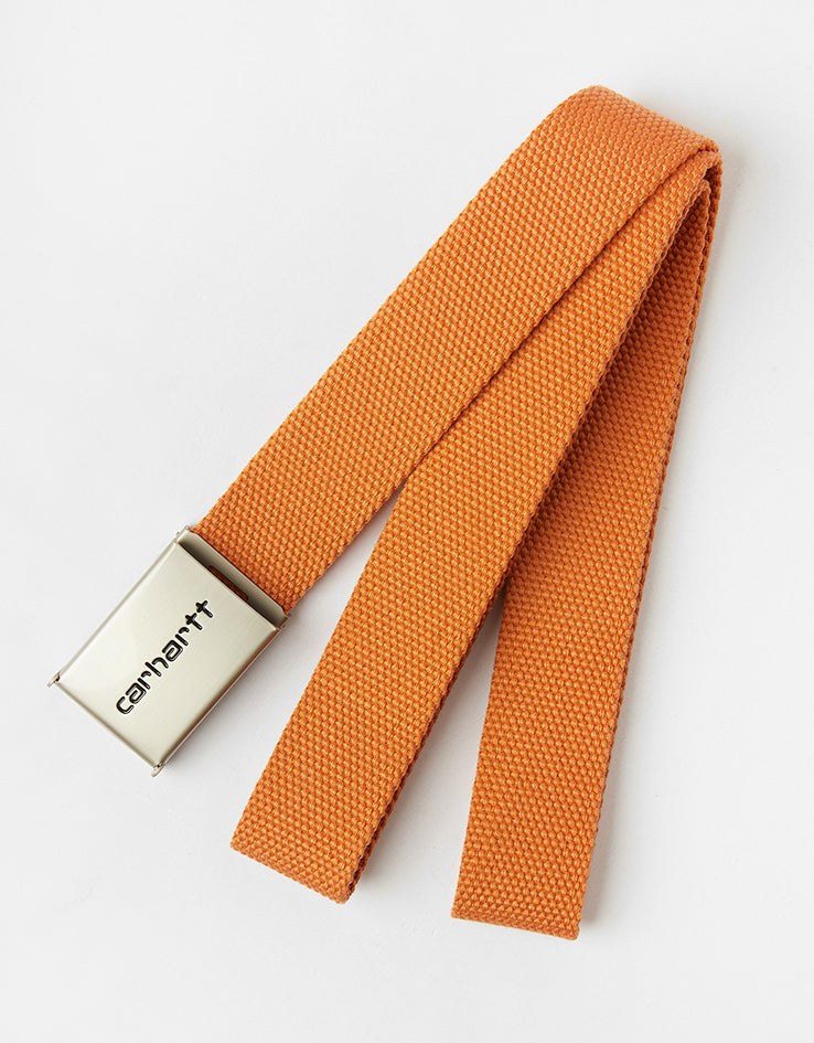 Carhartt WIP Chrome Clip Web Belt - Redhaven
